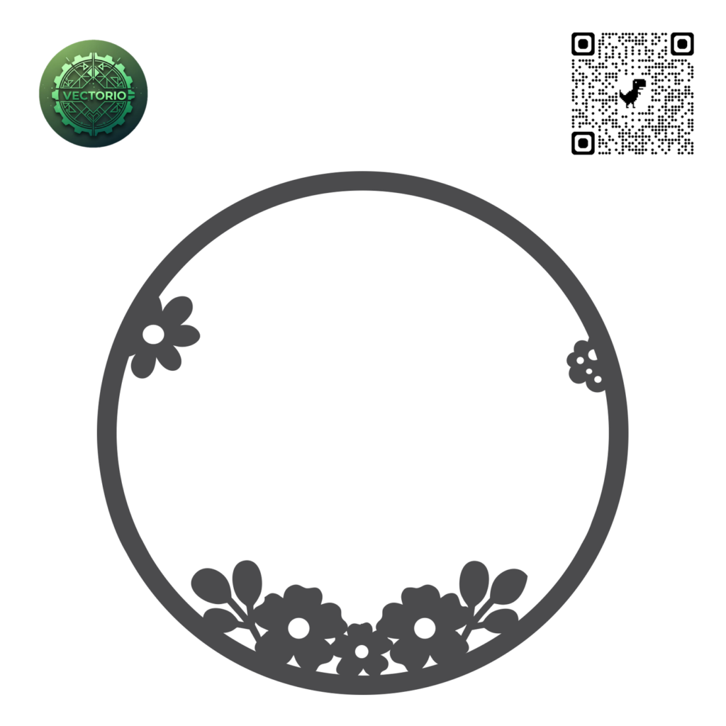 DECORATIVE ORNAMENT FRAME 17 vector design for laser cutting and engraving