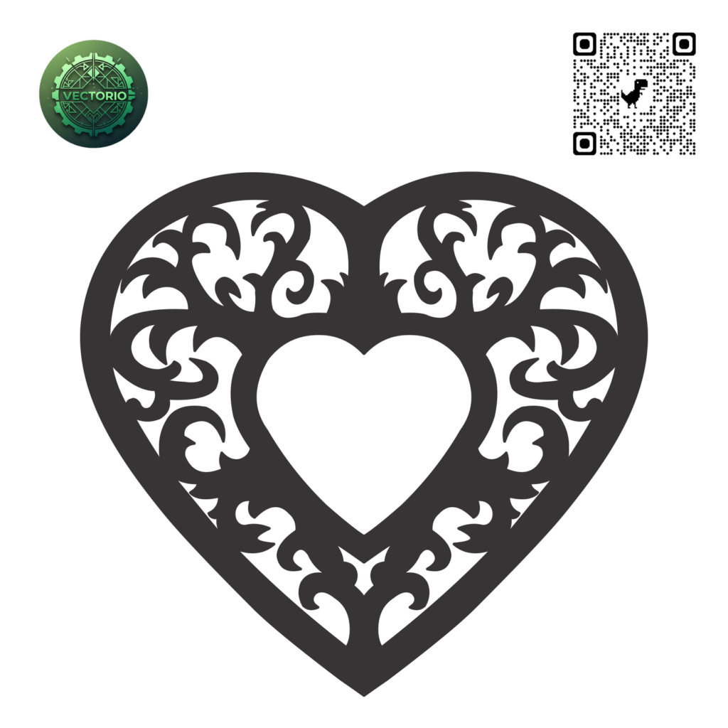 DECORATIVE ORNAMENT FRAME 171 vector design for laser cutting and engraving