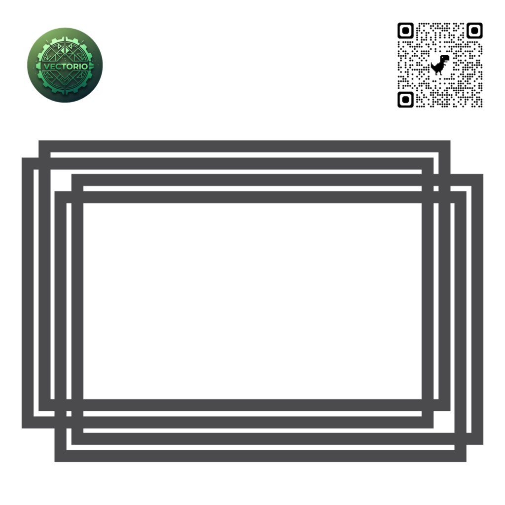 DECORATIVE ORNAMENT FRAME 24 vector design for laser cutting and engraving