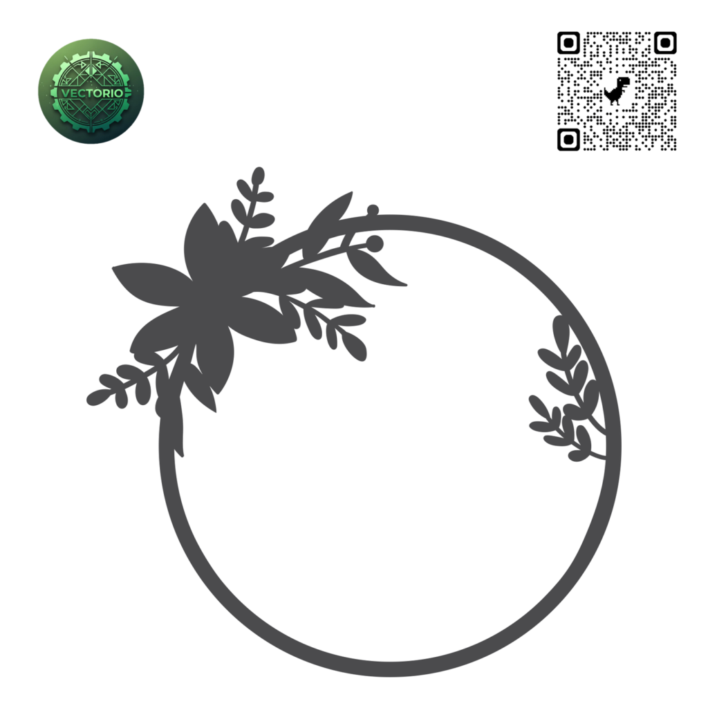 DECORATIVE ORNAMENT FRAME 3 vector design for laser cutting and engraving