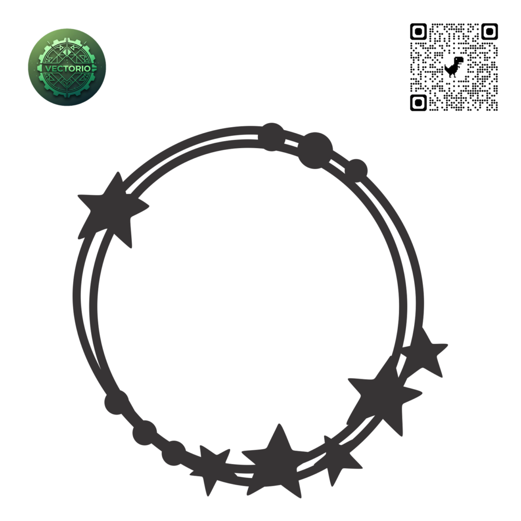DECORATIVE ORNAMENT FRAME 36 vector design for laser cutting and engraving