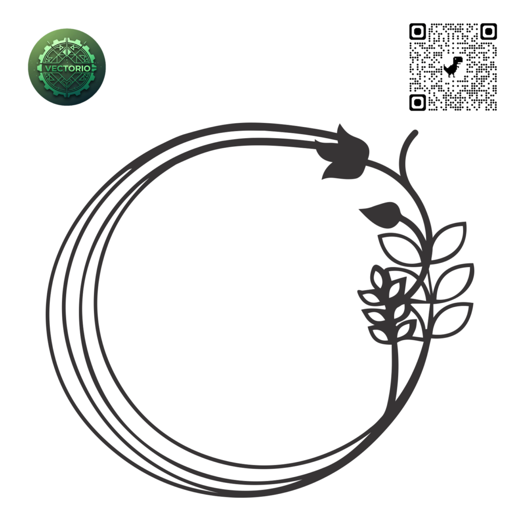 DECORATIVE ORNAMENT FRAME 47 vector design for laser cutting and engraving