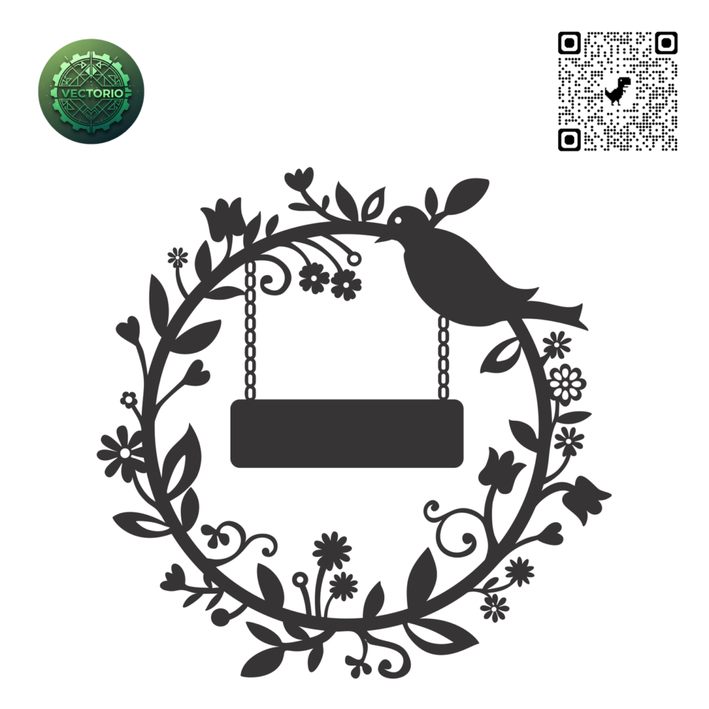 DECORATIVE ORNAMENT FRAME 50 vector design for laser cutting and engraving