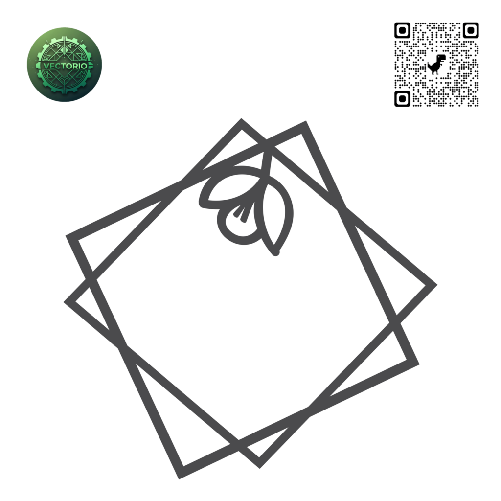DECORATIVE ORNAMENT FRAME 52 vector design for laser cutting and engraving