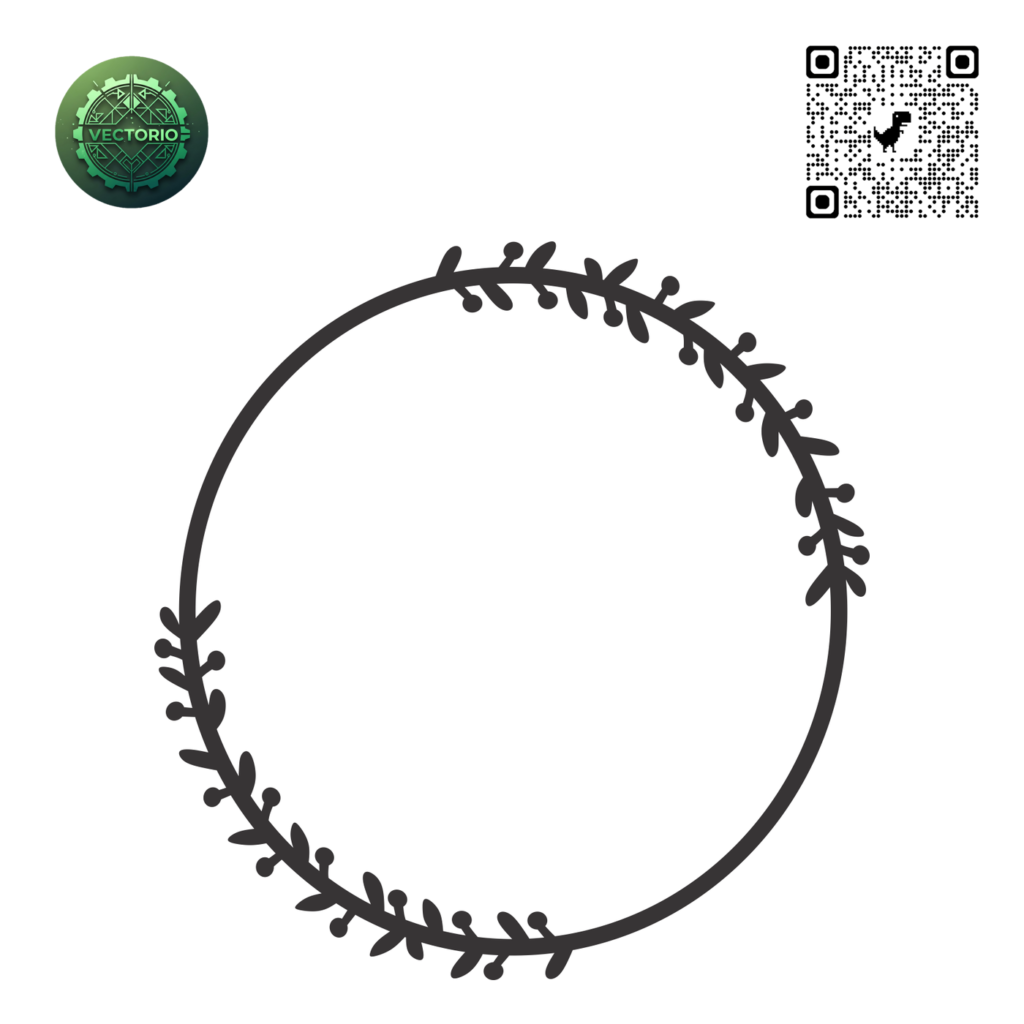 DECORATIVE ORNAMENT FRAME 56 vector design for laser cutting and engraving