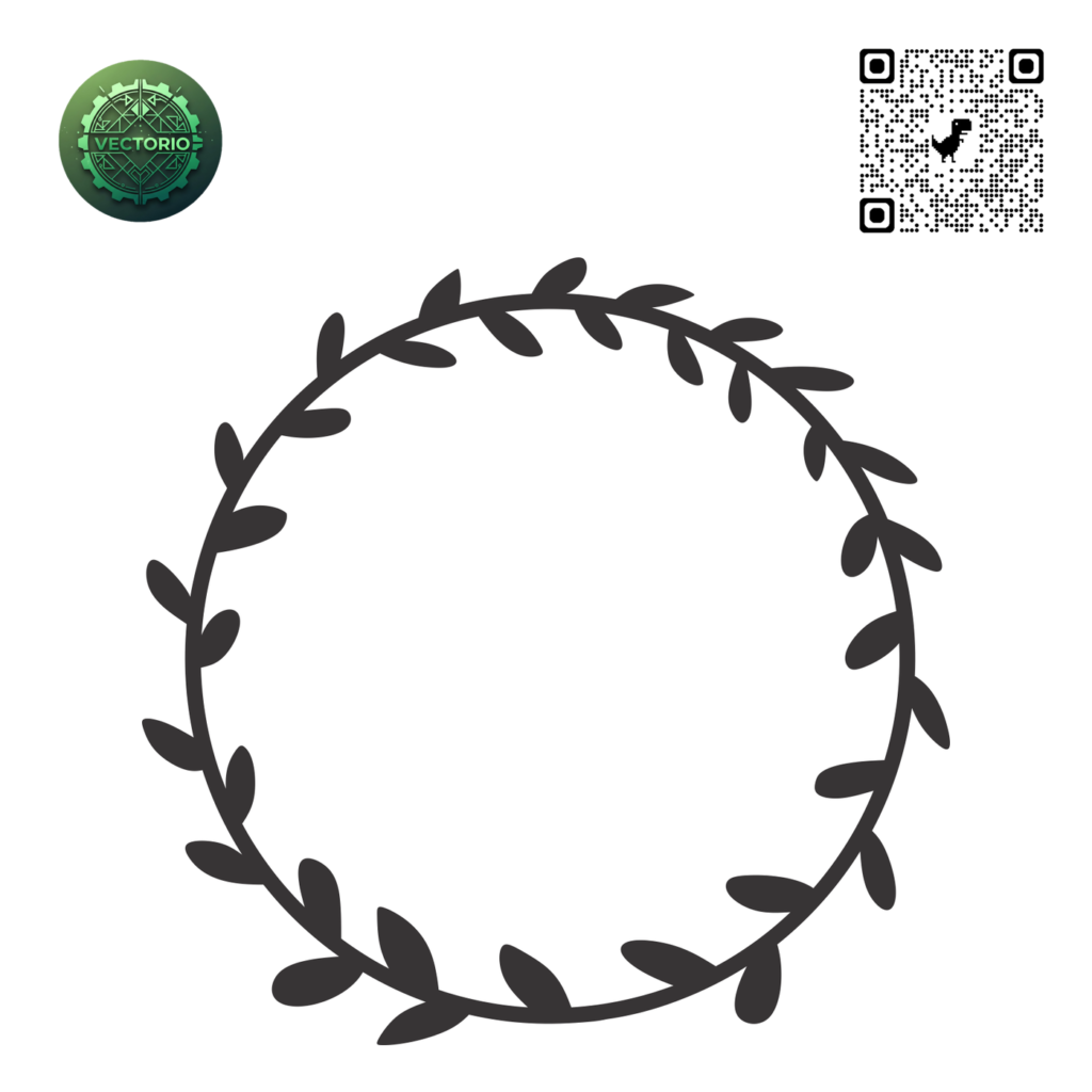 DECORATIVE ORNAMENT FRAME 57 vector design for laser cutting and engraving