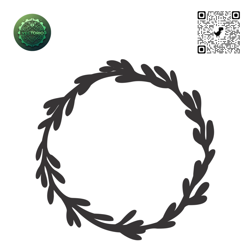 DECORATIVE ORNAMENT FRAME 60 vector design for laser cutting and engraving