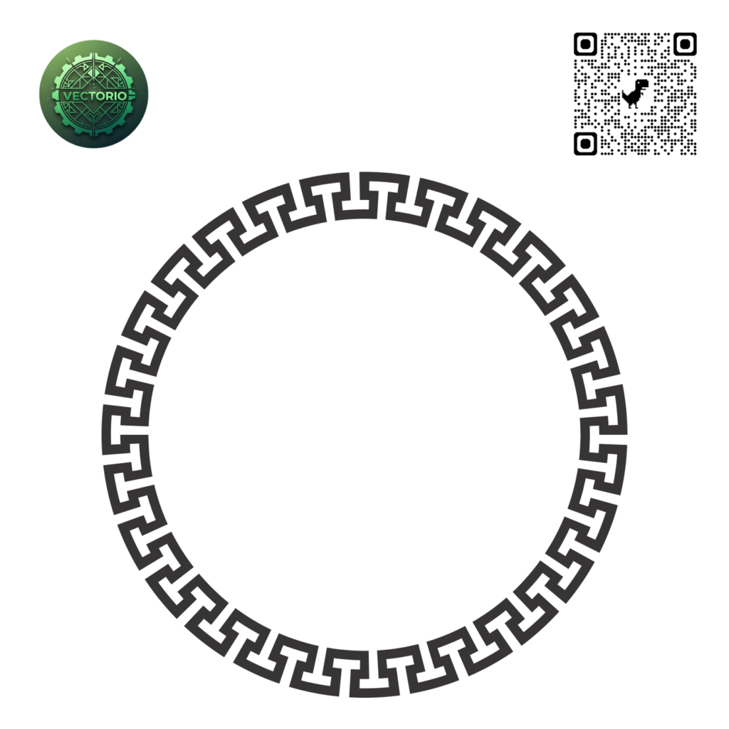 DECORATIVE ORNAMENT FRAME 61 vector design for laser cutting and engraving