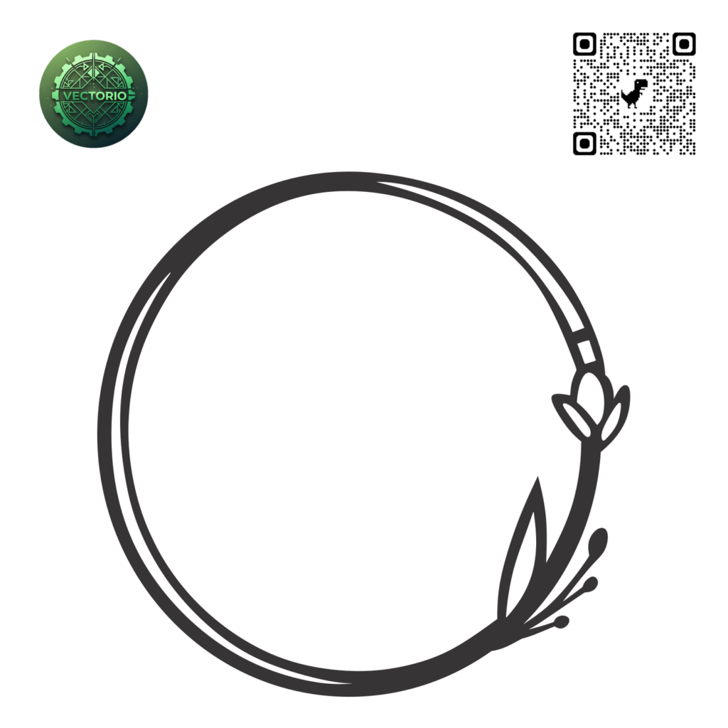 DECORATIVE ORNAMENT FRAME 63 vector design for laser cutting and engraving