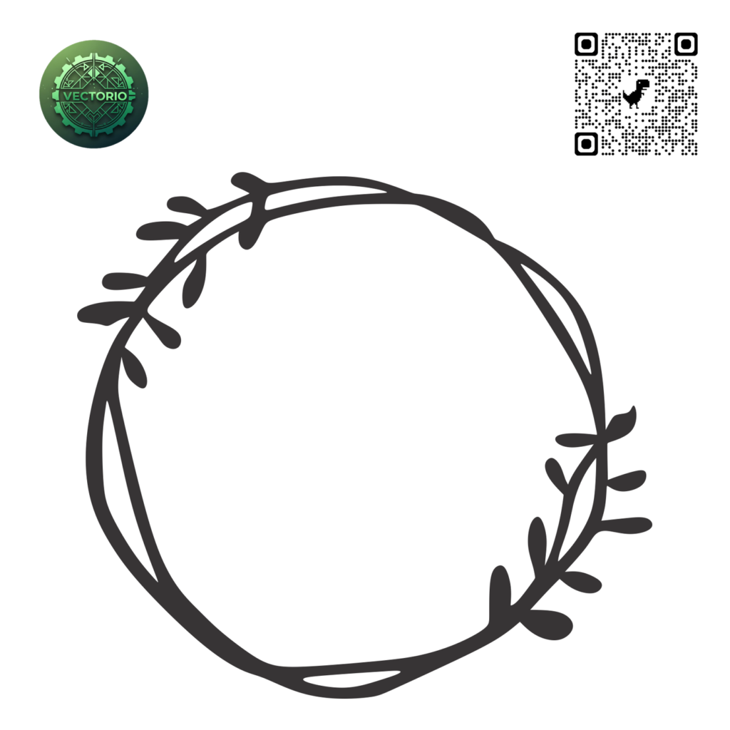 DECORATIVE ORNAMENT FRAME 66 vector design for laser cutting and engraving