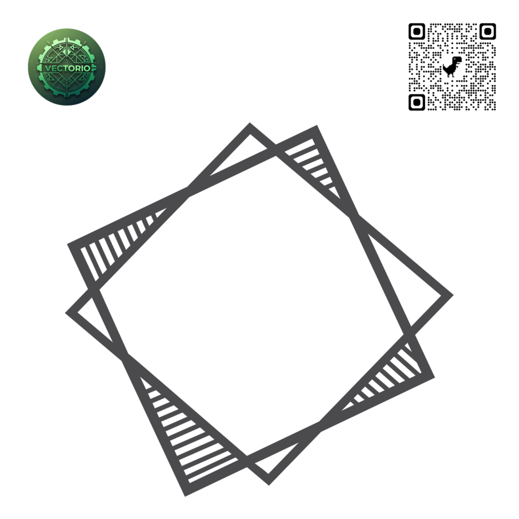 DECORATIVE ORNAMENT FRAME 7 vector design for laser cutting and engraving