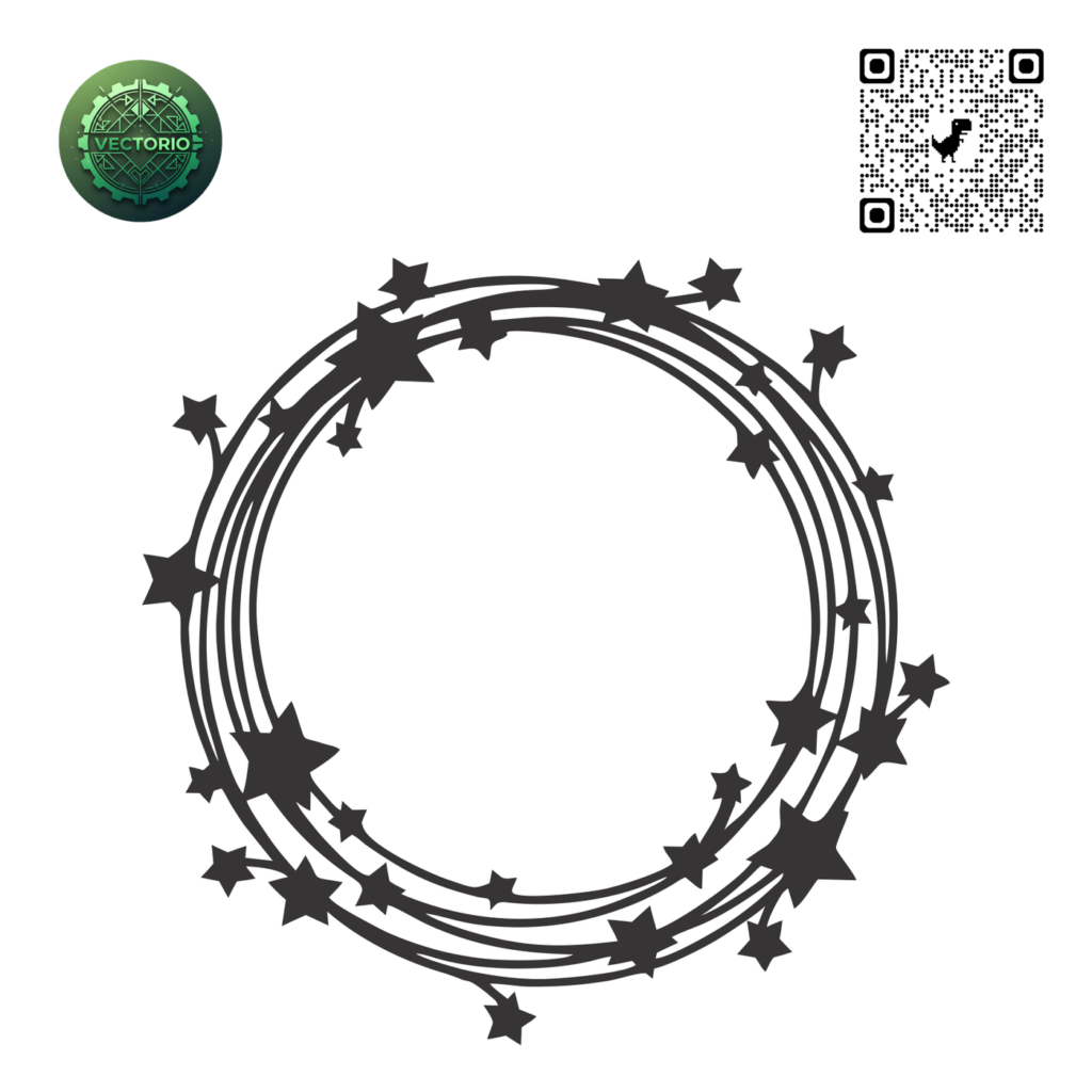 DECORATIVE ORNAMENT FRAME 71 vector design for laser cutting and engraving
