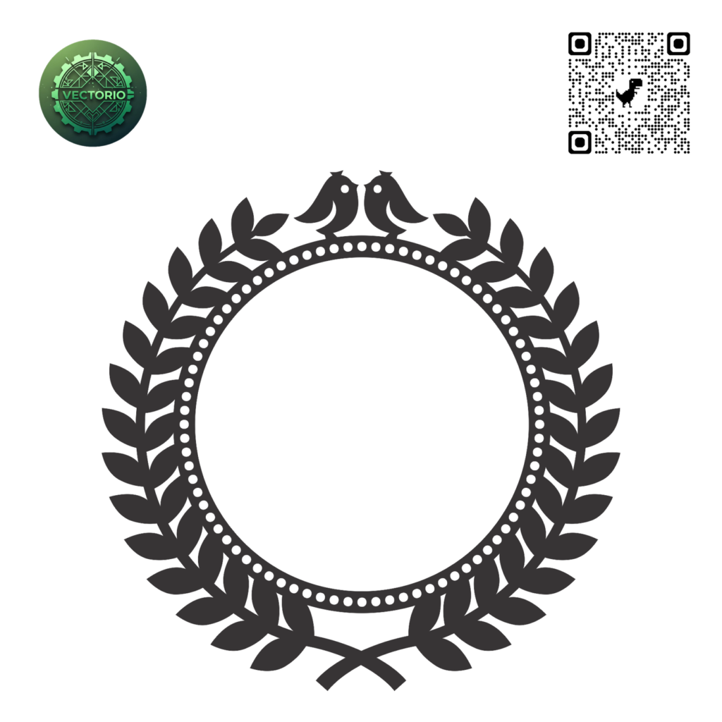 DECORATIVE ORNAMENT FRAME 74 vector design for laser cutting and engraving