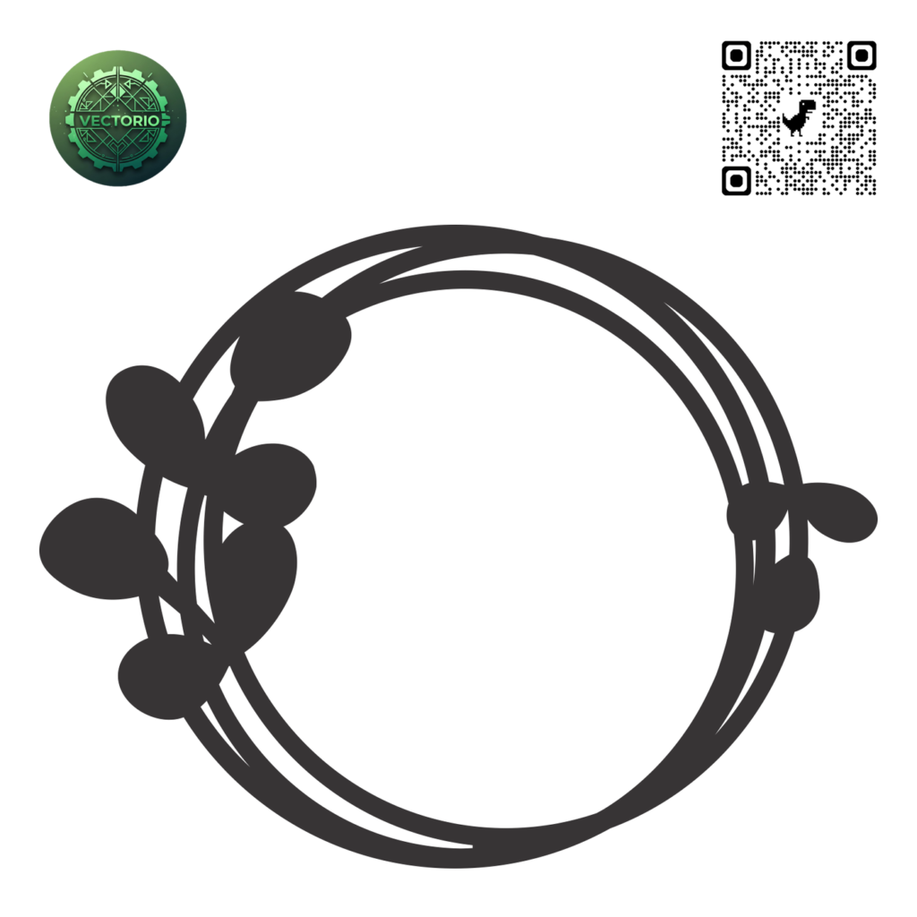 DECORATIVE ORNAMENT FRAME 80 vector design for laser cutting and engraving