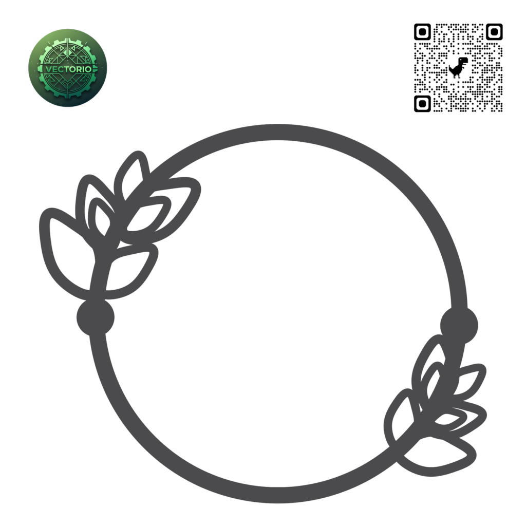 DECORATIVE ORNAMENT FRAME 96 vector design for laser cutting and engraving
