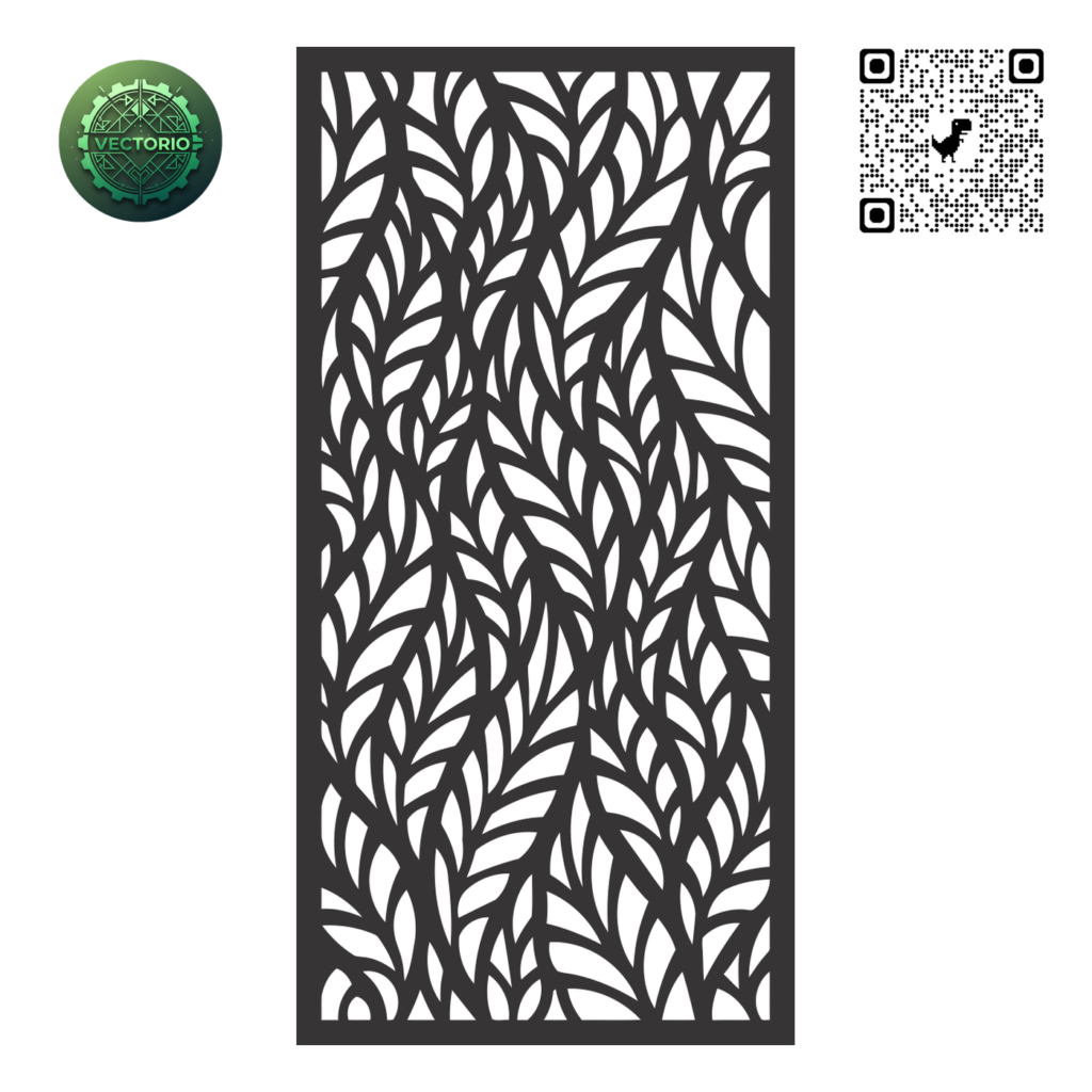 DECORATIVE WALL PANEL 133 vector design for laser cutting and engraving
