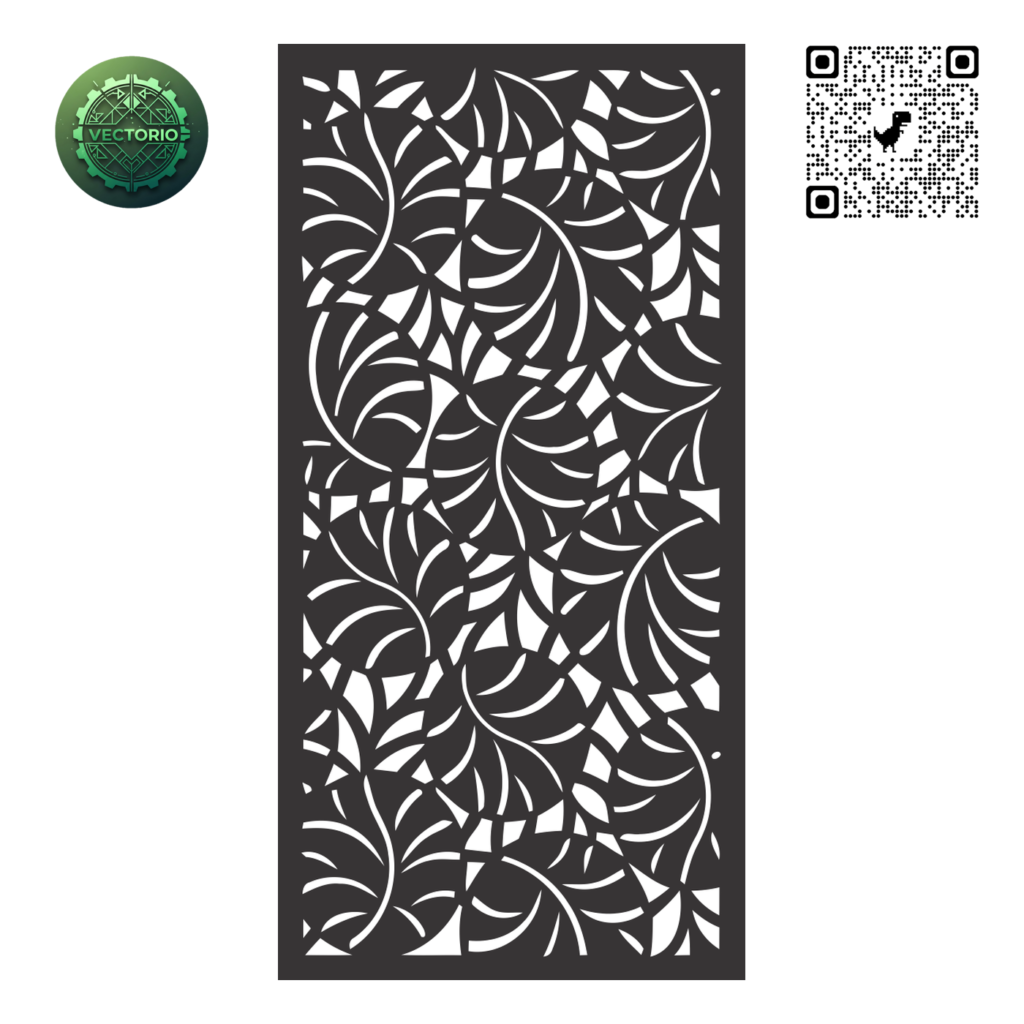 DECORATIVE WALL PANEL 135 vector design for laser cutting and engraving