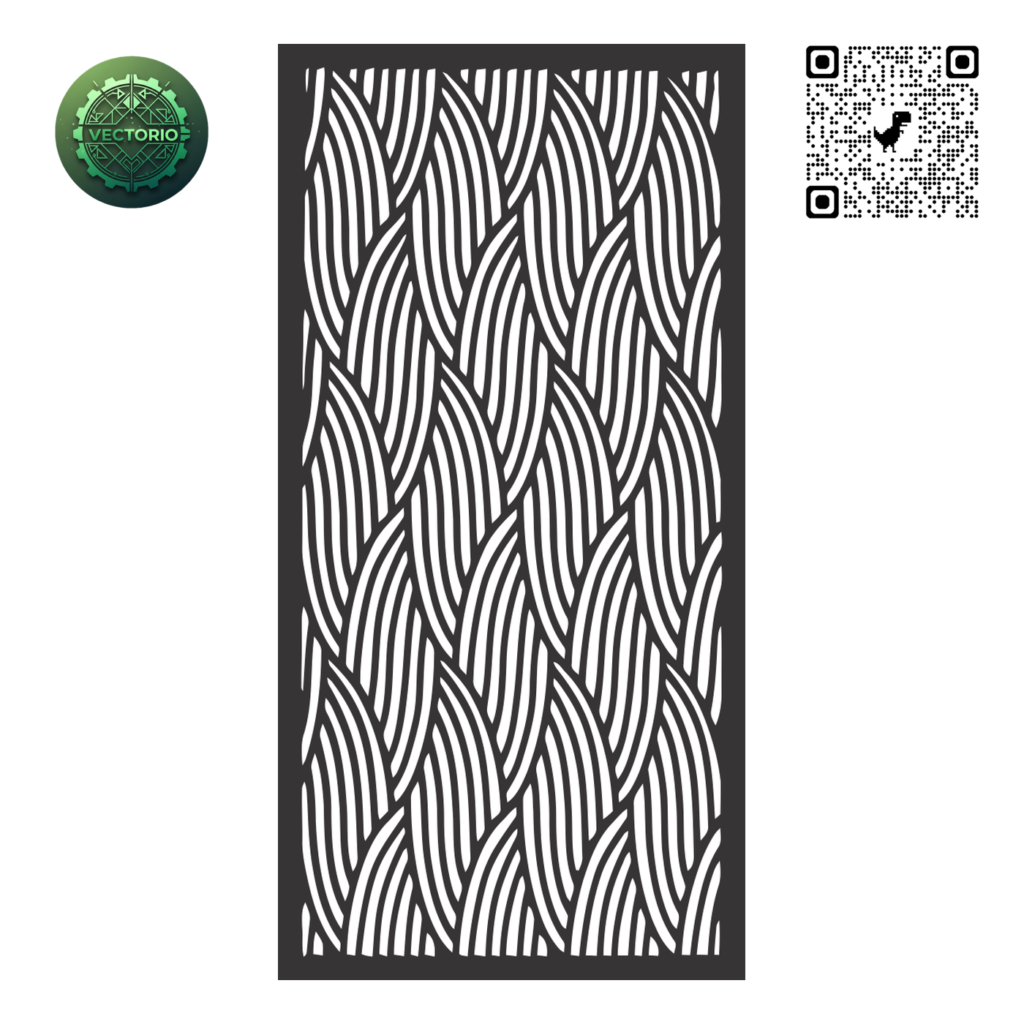 DECORATIVE WALL PANEL 151 vector design for laser cutting and engraving