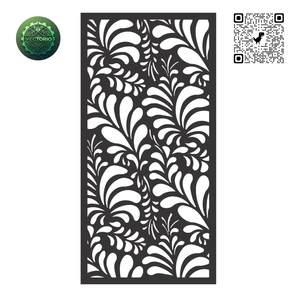 DECORATIVE WALL PANEL 160 vector design for laser cutting and engraving