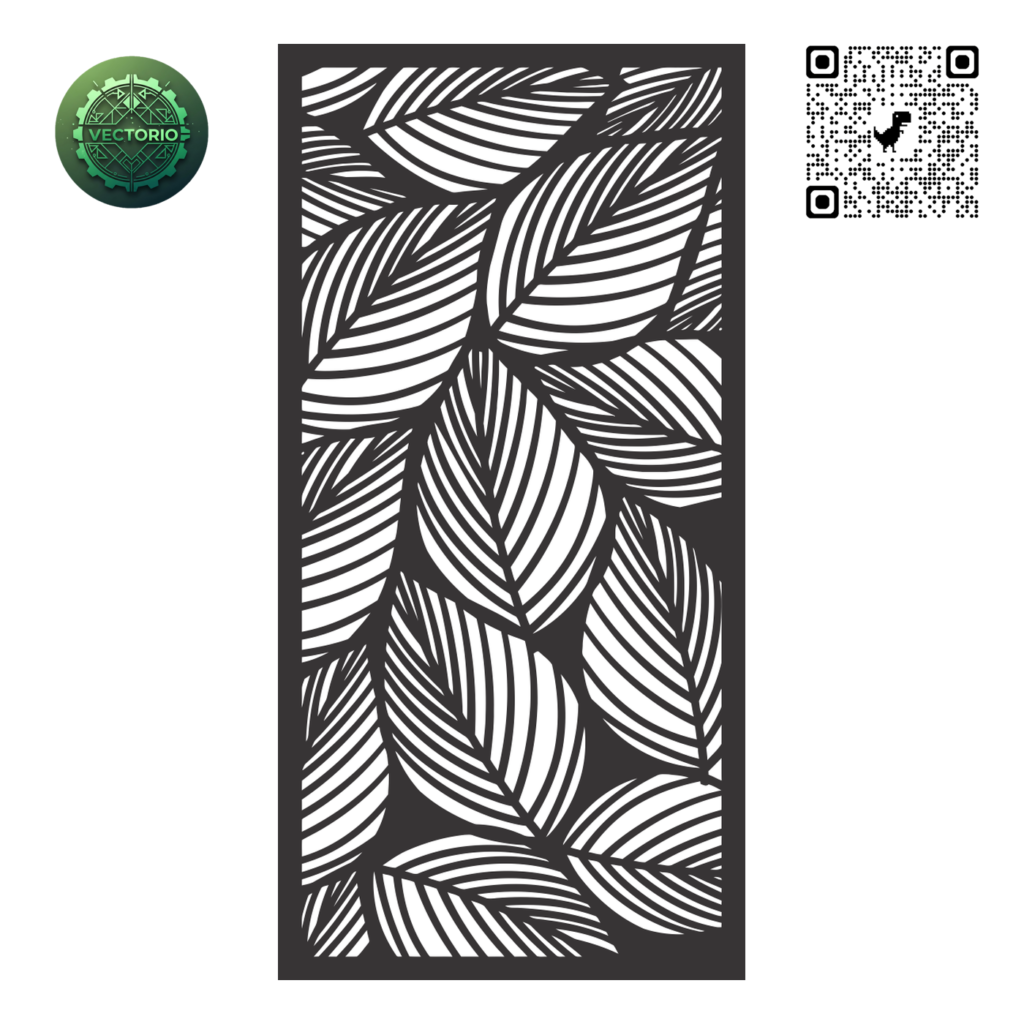 DECORATIVE WALL PANEL 162 vector design for laser cutting and engraving