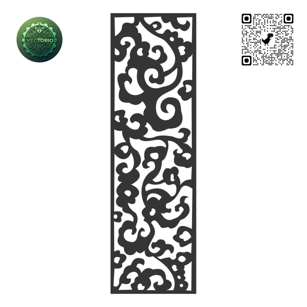 DECORATIVE WALL PANEL 17 vector design for laser cutting and engraving