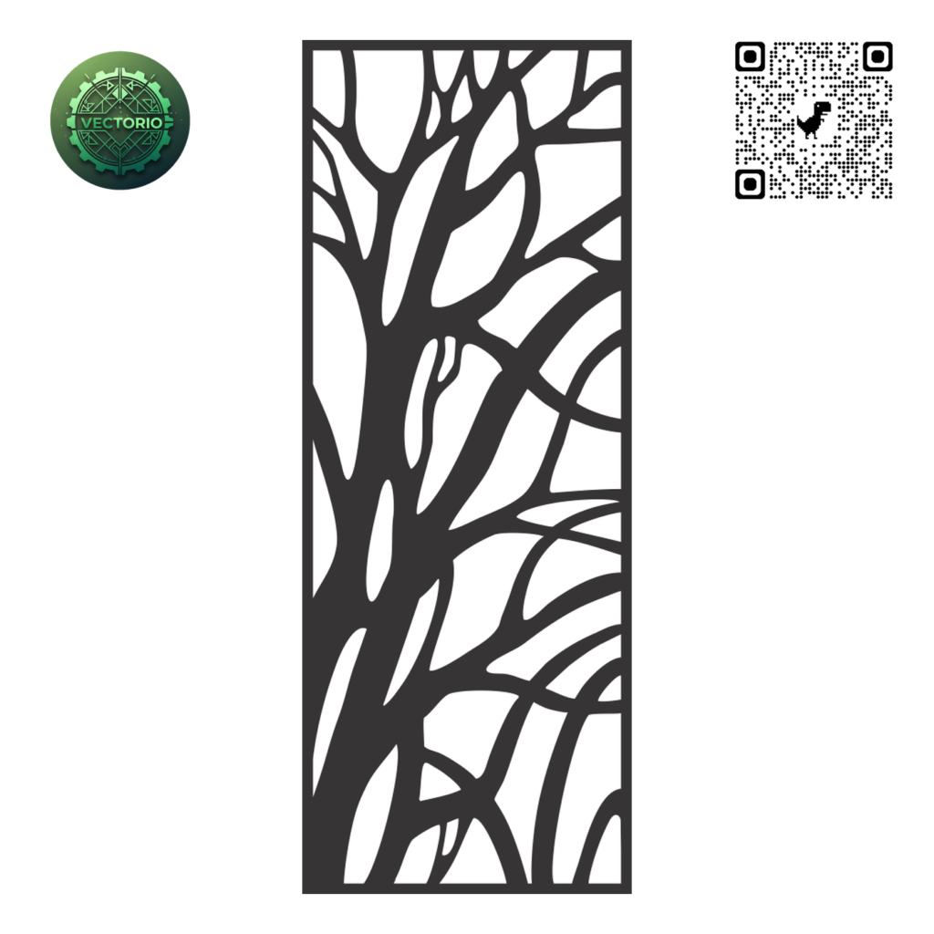 DECORATIVE WALL PANEL 178 vector design for laser cutting and engraving