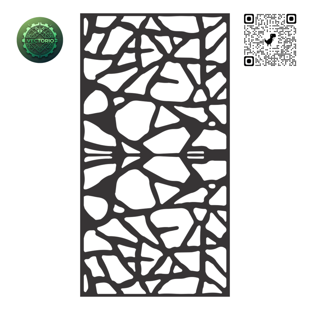 DECORATIVE WALL PANEL 184 vector design for laser cutting and engraving