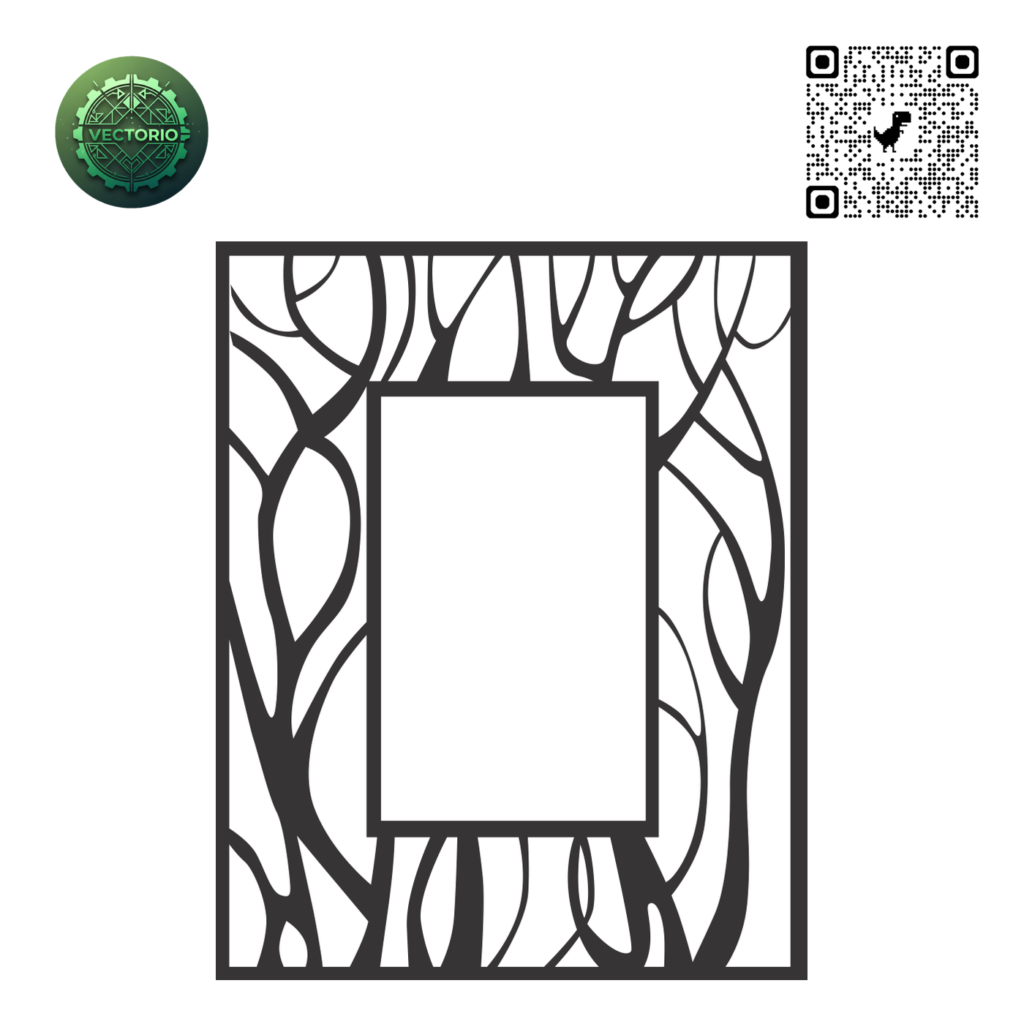 DECORATIVE WALL PANEL 186 vector design for laser cutting and engraving