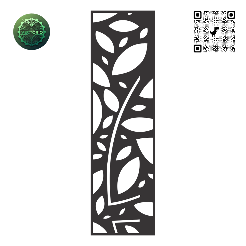 DECORATIVE WALL PANEL 196 vector design for laser cutting and engraving