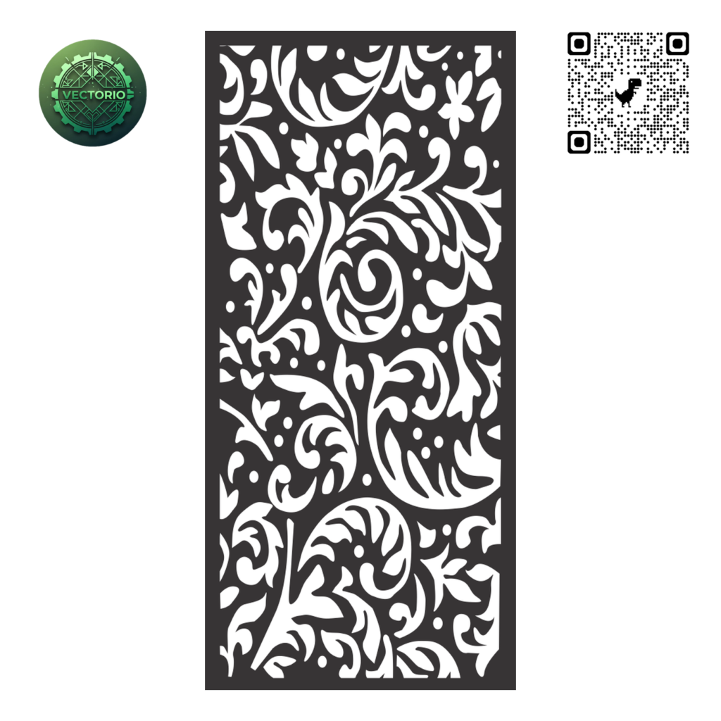 DECORATIVE WALL PANEL 2 vector design for laser cutting and engraving