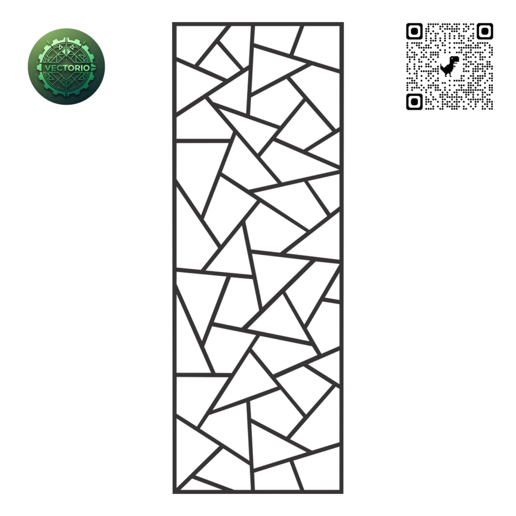 DECORATIVE WALL PANEL 57 vector design for laser cutting and engraving
