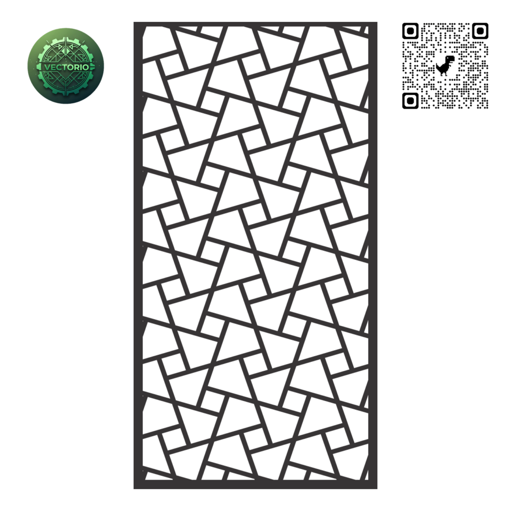DECORATIVE WALL PANEL 72 vector design for laser cutting and engraving
