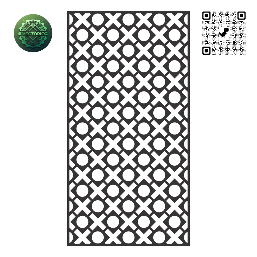 DECORATIVE WALL PANEL 86 vector design for laser cutting and engraving