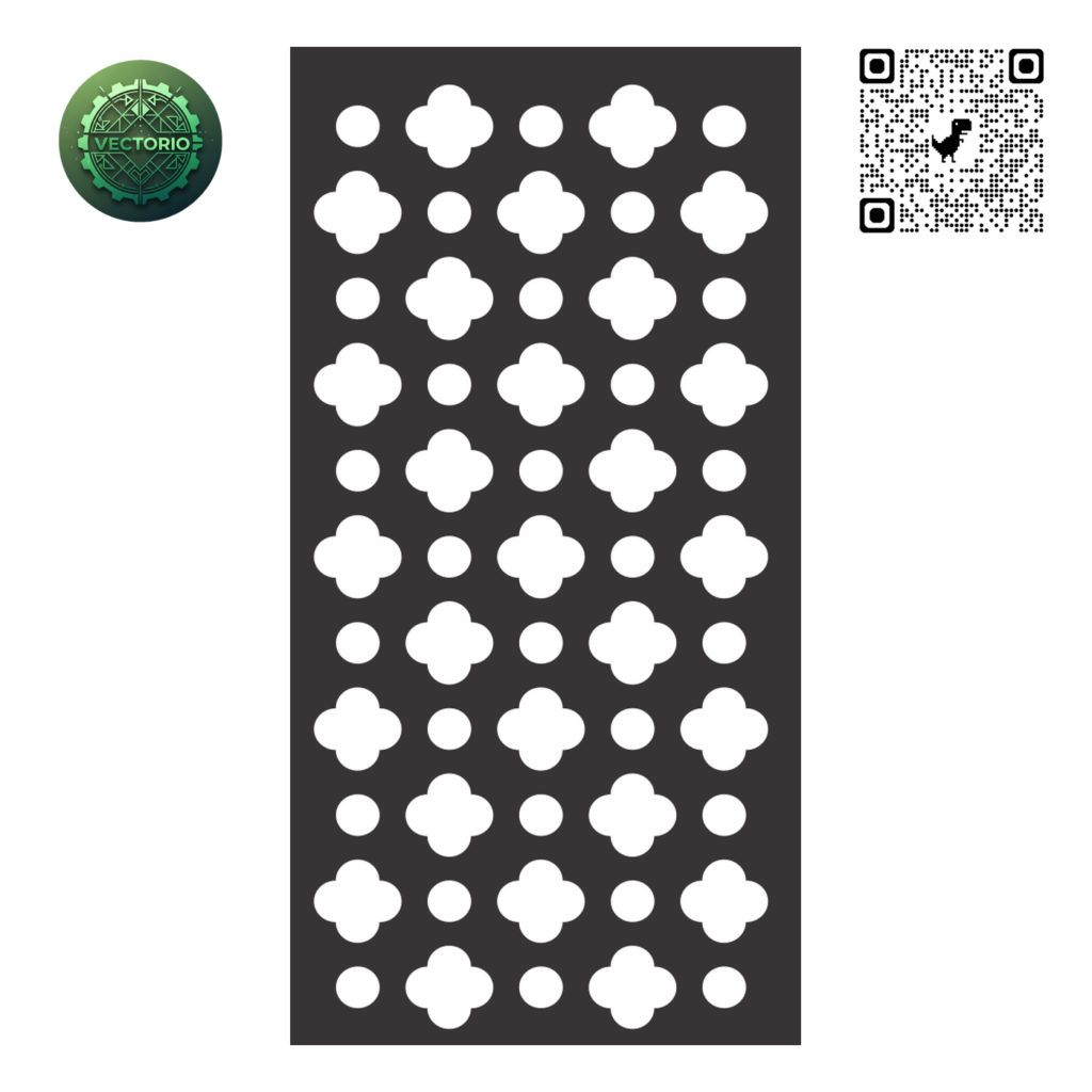 DECORATIVE WALL PANEL 91 vector design for laser cutting and engraving