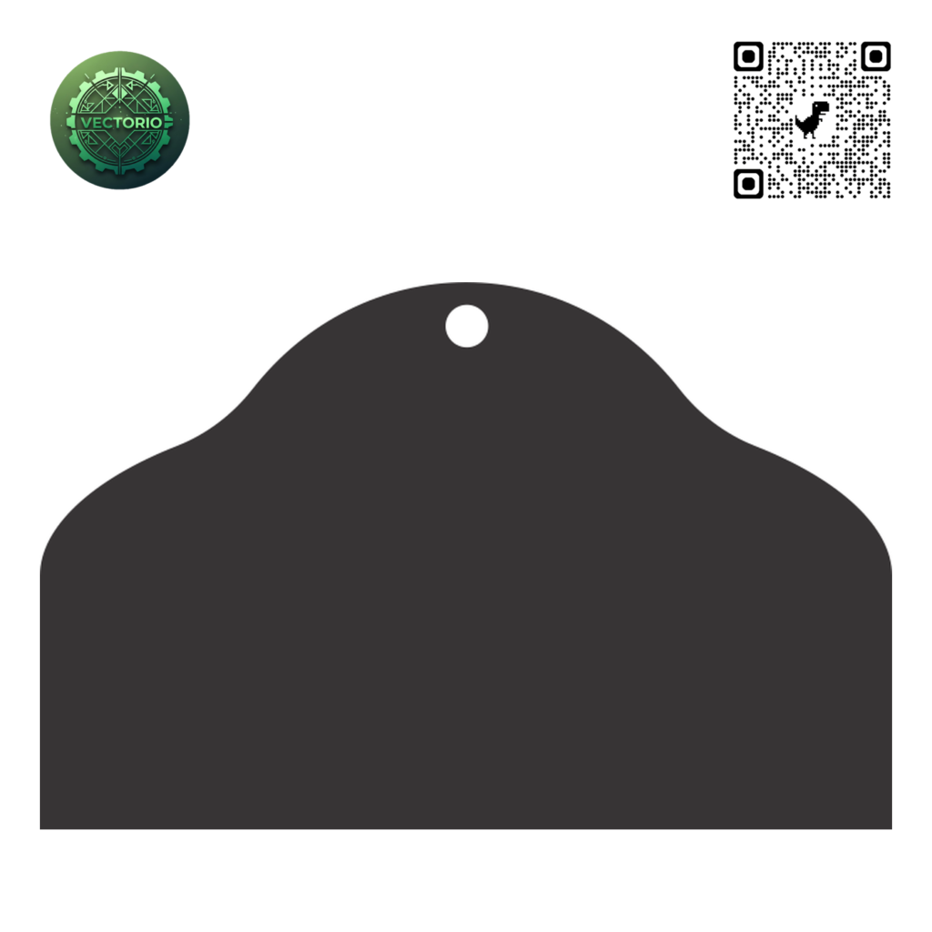 HANG TAG 102 vector design for laser cutting and engraving