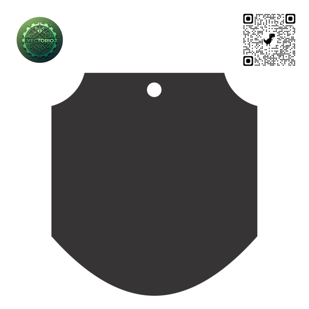 HANG TAG 106 vector design for laser cutting and engraving