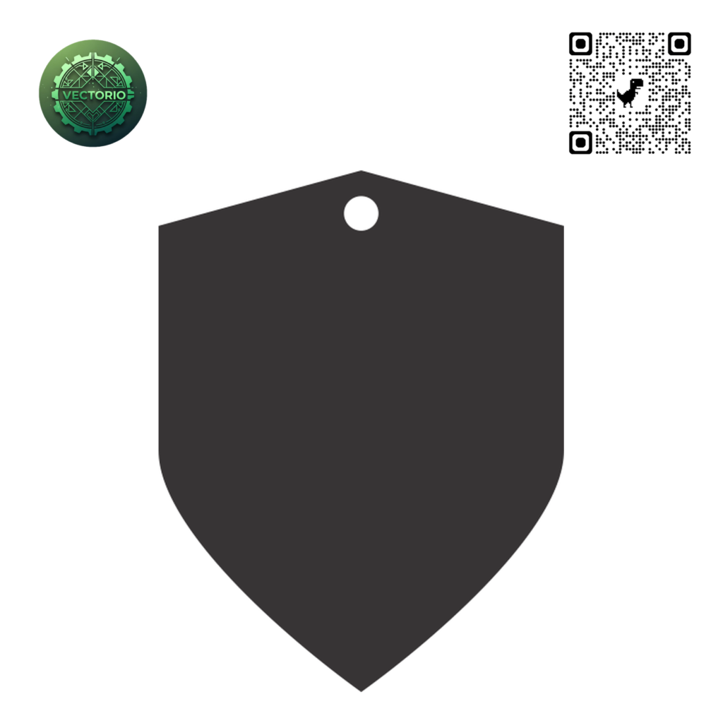 HANG TAG 109 vector design for laser cutting and engraving