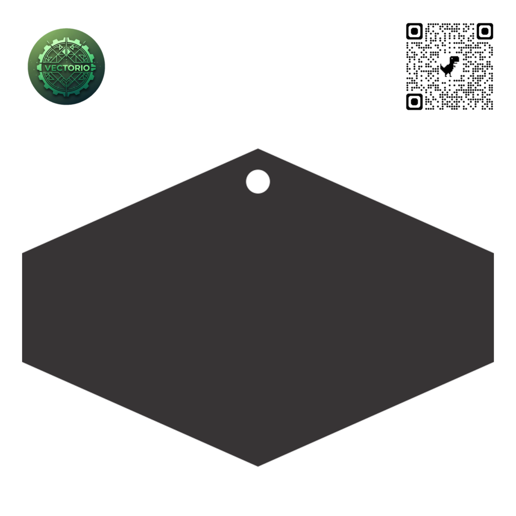 HANG TAG 127 vector design for laser cutting and engraving