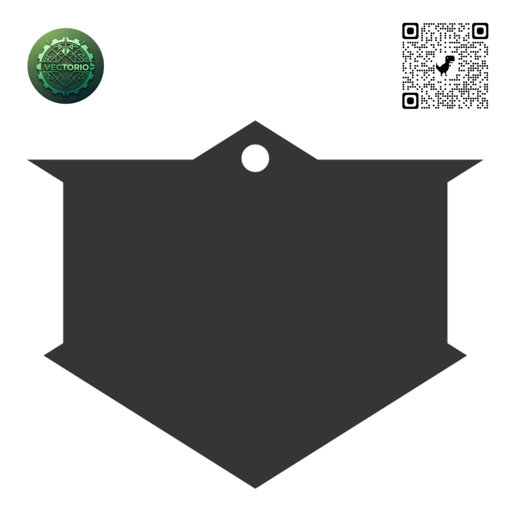 HANG TAG 130 vector design for laser cutting and engraving
