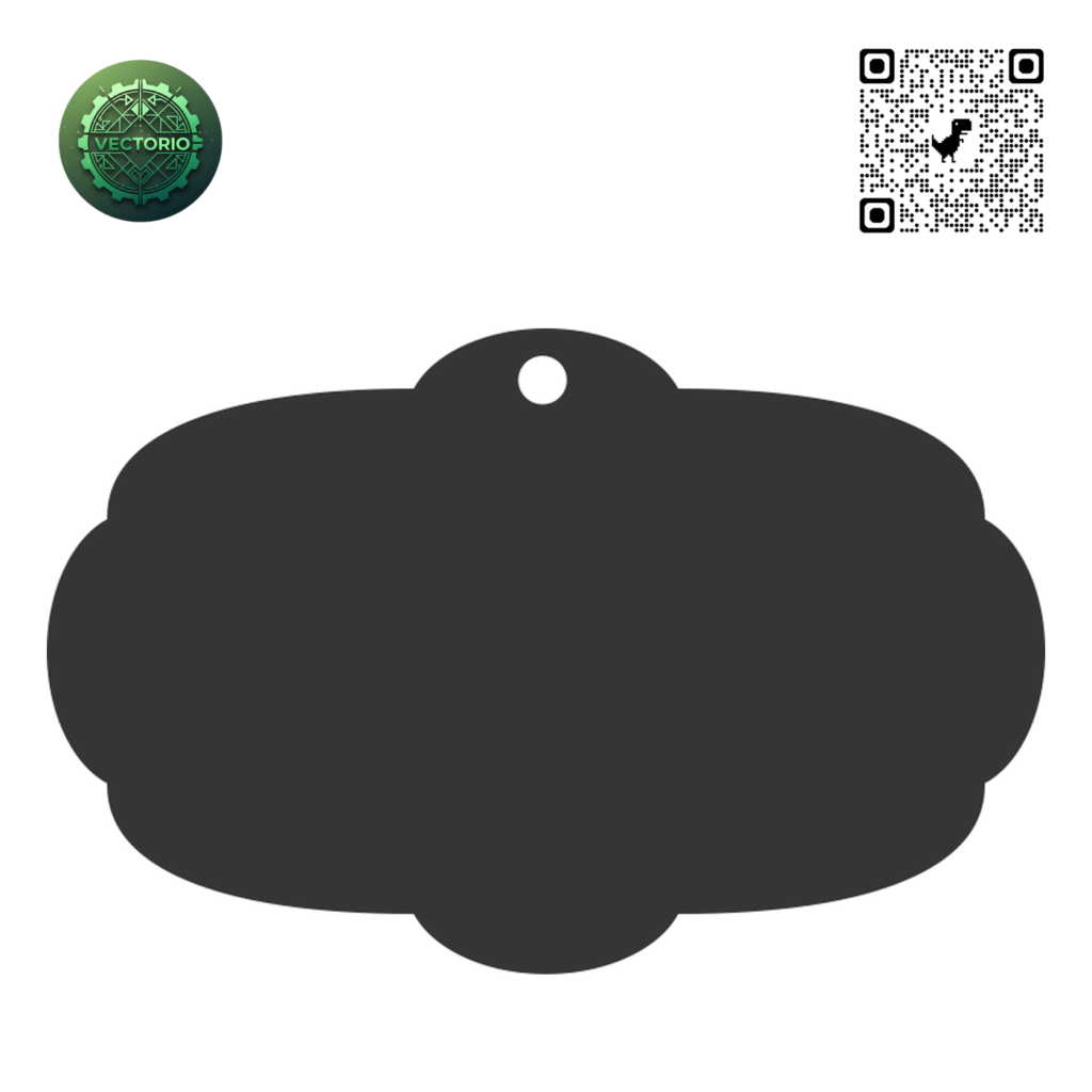HANG TAG 131 vector design for laser cutting and engraving