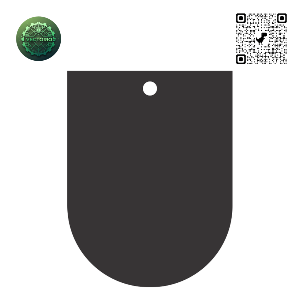 HANG TAG 134 vector design for laser cutting and engraving
