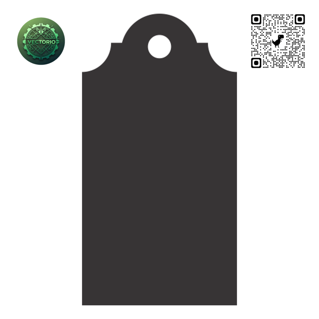 HANG TAG 26 vector design for laser cutting and engraving