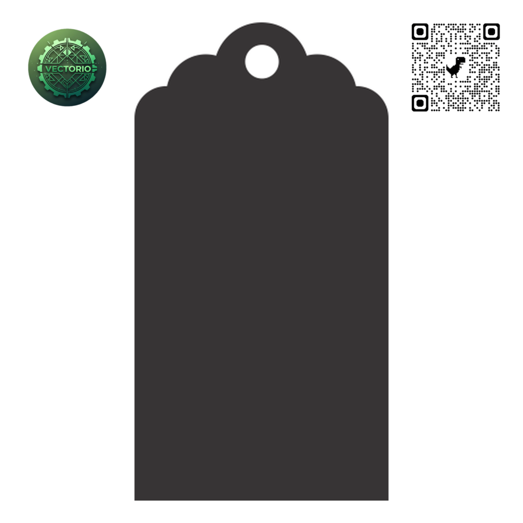 HANG TAG 27 vector design for laser cutting and engraving