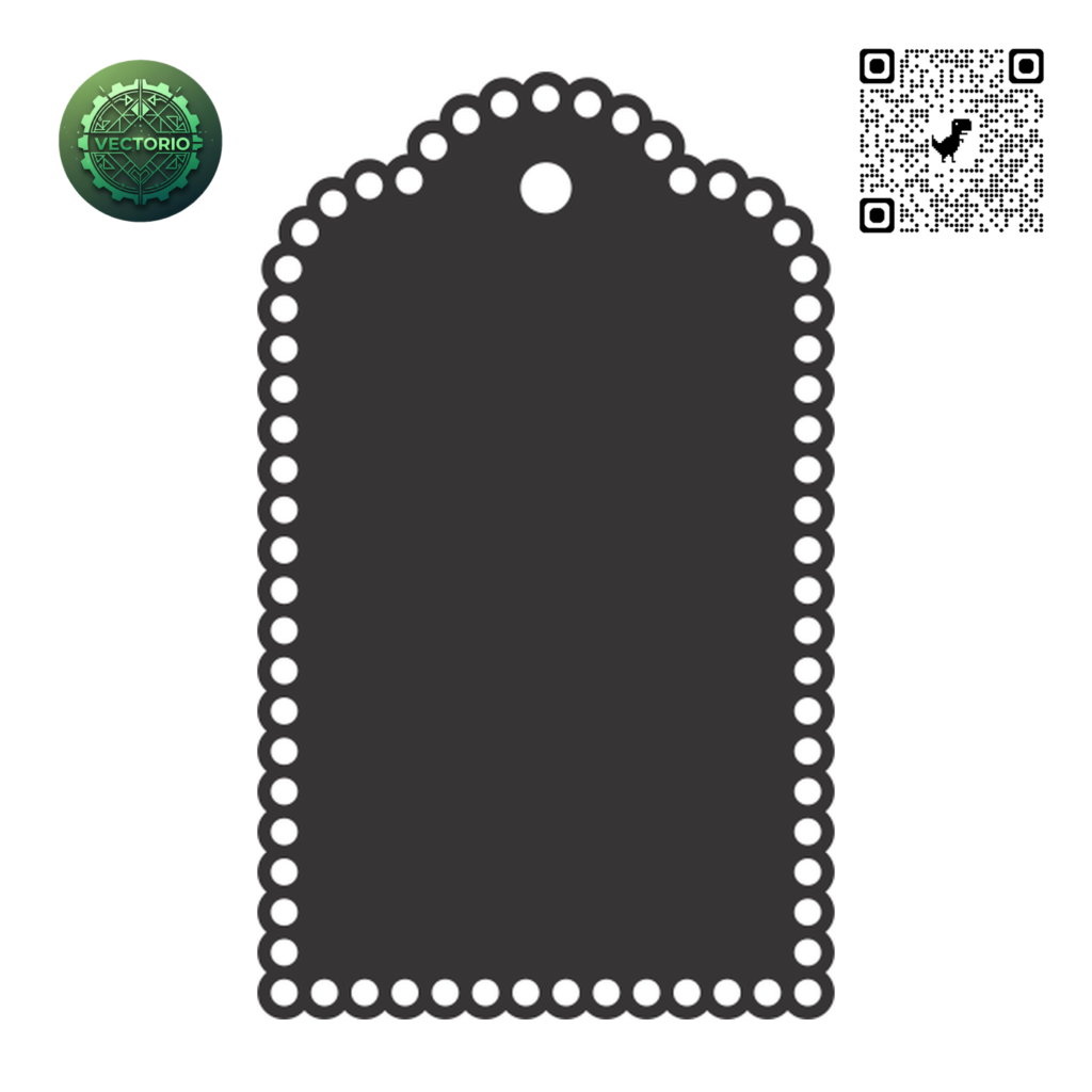 HANG TAG 31 vector design for laser cutting and engraving
