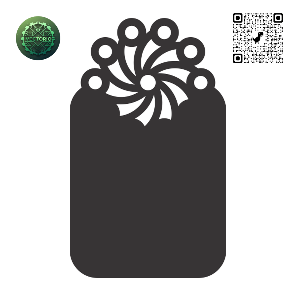 HANG TAG 48 vector design for laser cutting and engraving