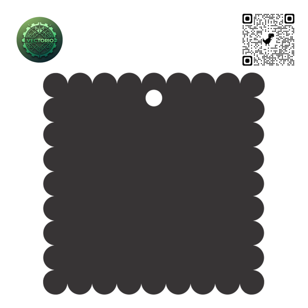 HANG TAG 55 vector design for laser cutting and engraving
