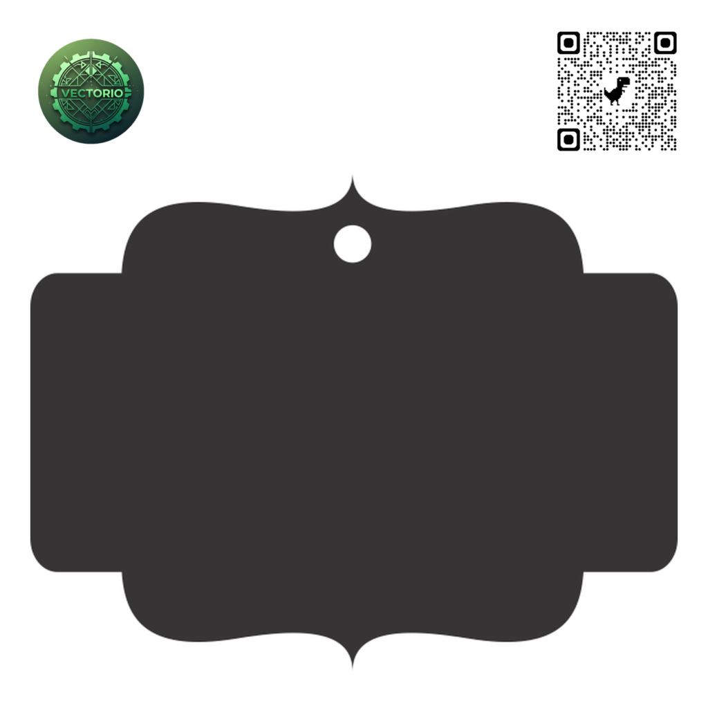 HANG TAG 71 vector design for laser cutting and engraving