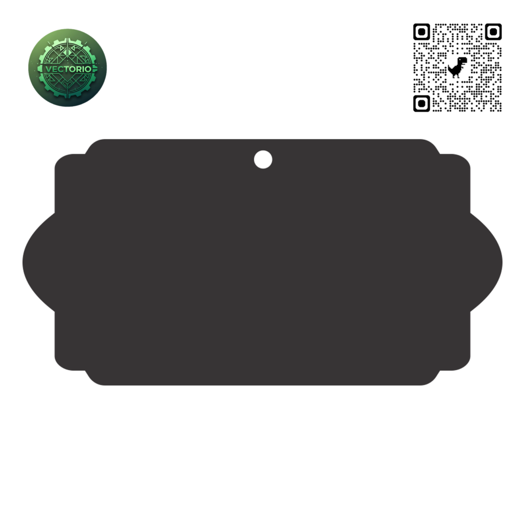HANG TAG 73 vector design for laser cutting and engraving