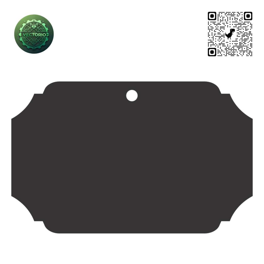 HANG TAG 74 vector design for laser cutting and engraving