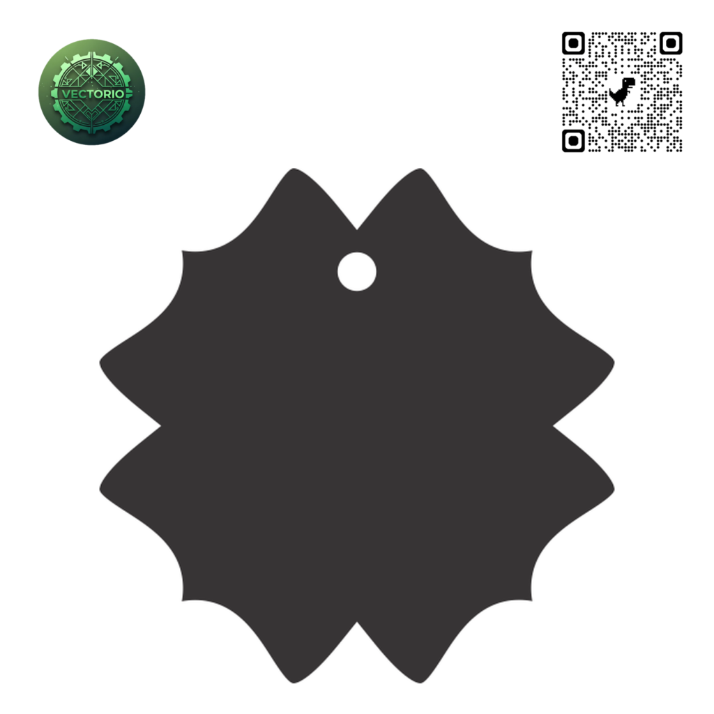 HANG TAG 77 vector design for laser cutting and engraving